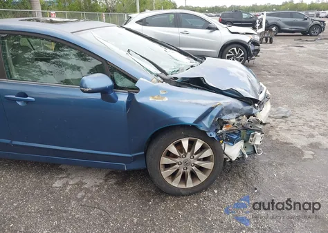 2010 Honda Civic Ex из США, поврежденный, VIN 2HGFA1F82AH309235